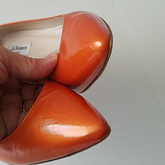 L.K.Bennett Patent Leather Heels - Picture 8 of 8